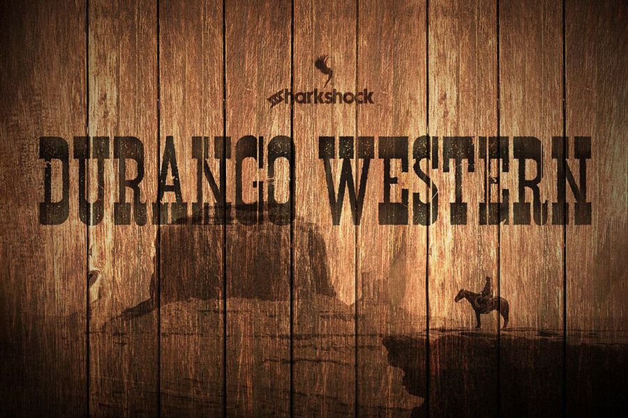 A free old style western font