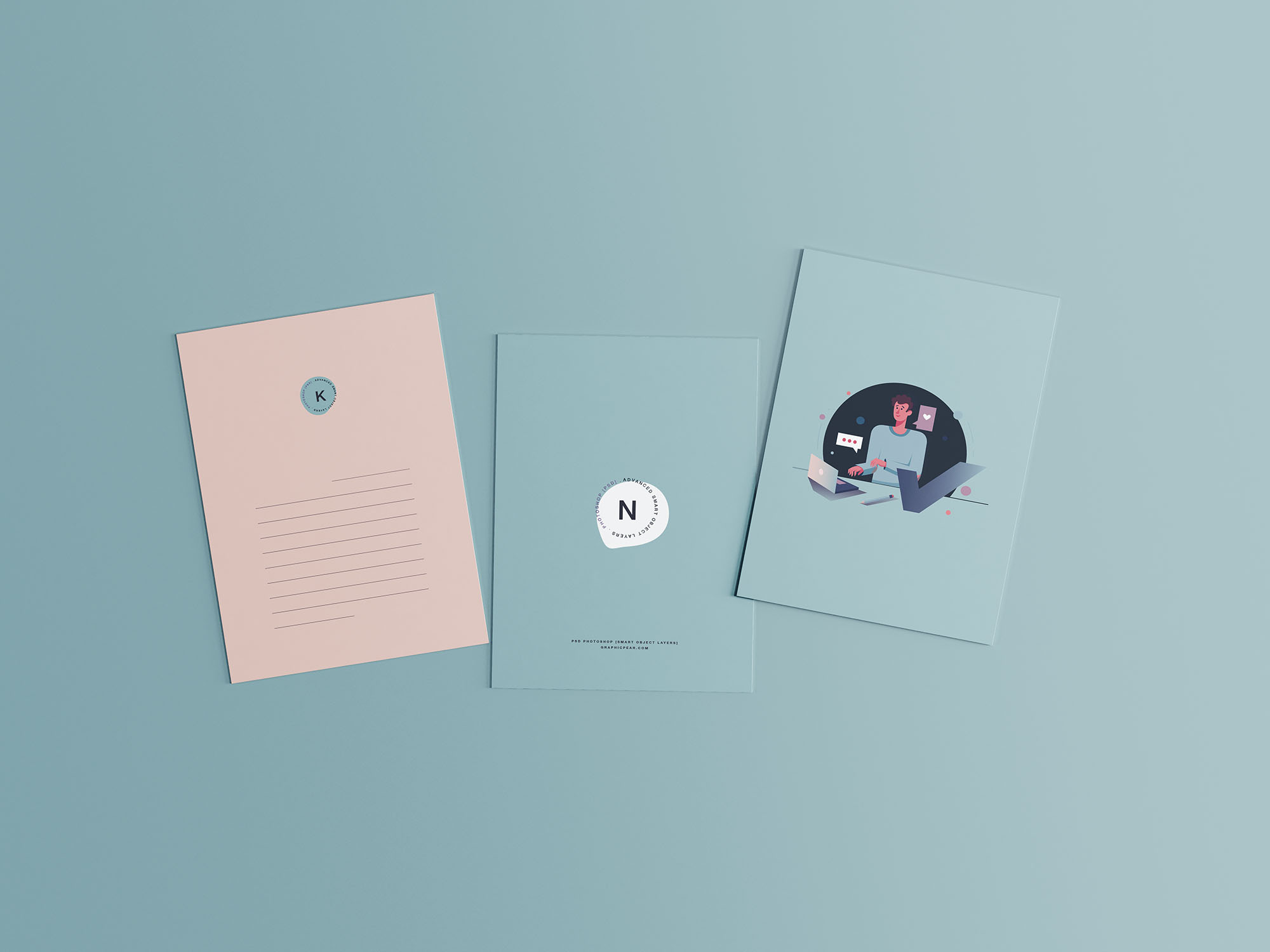 35 Awesome Postcard Psd Mockup Templates Decolore Net