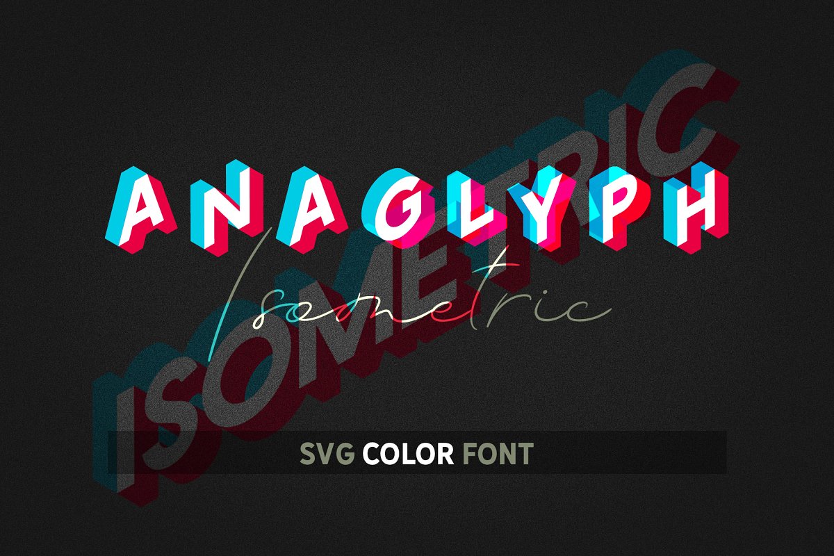 An SVG color font