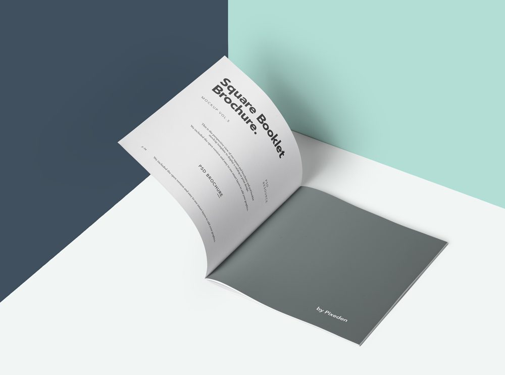 Download 40 Useful Square Brochure Psd Mockup Templates Decolore Net