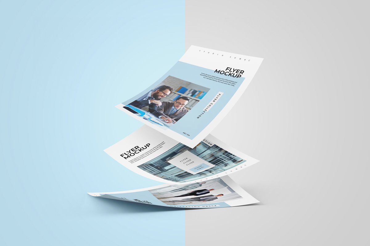 A4 Flyer Mockup Mockup World