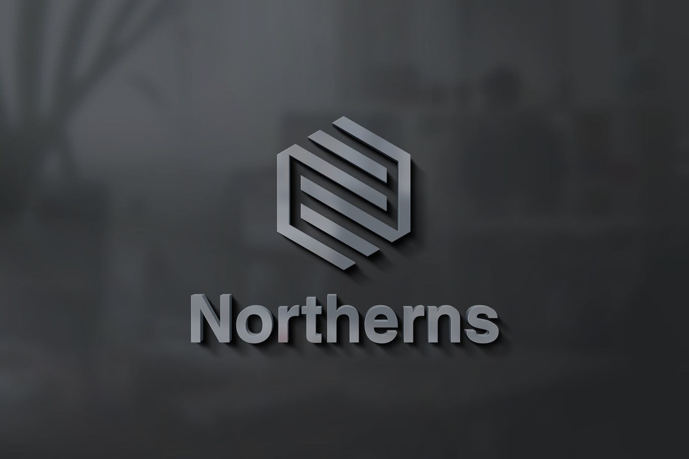 Free Simple 3d Logo Mockup Psd