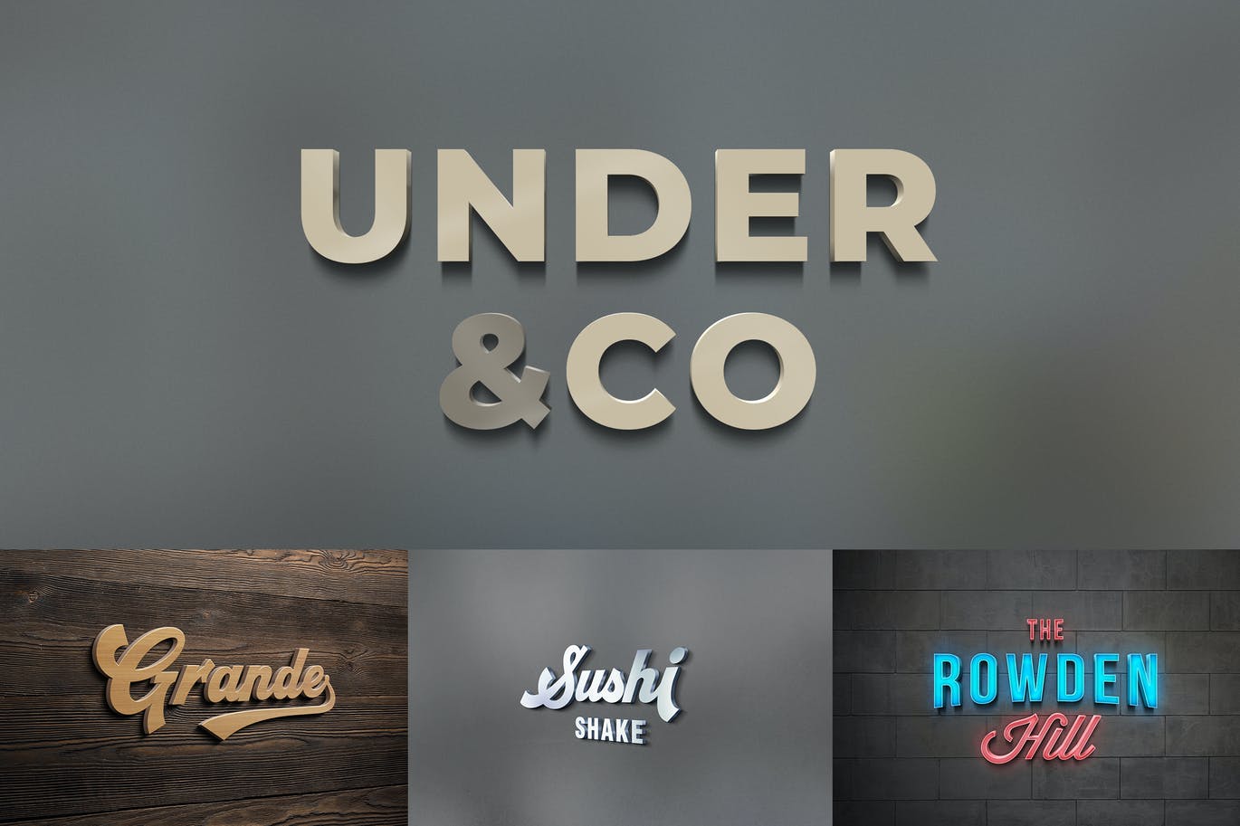 30 Wall Logo Mockups For Outstanding Presentation Decolore Net