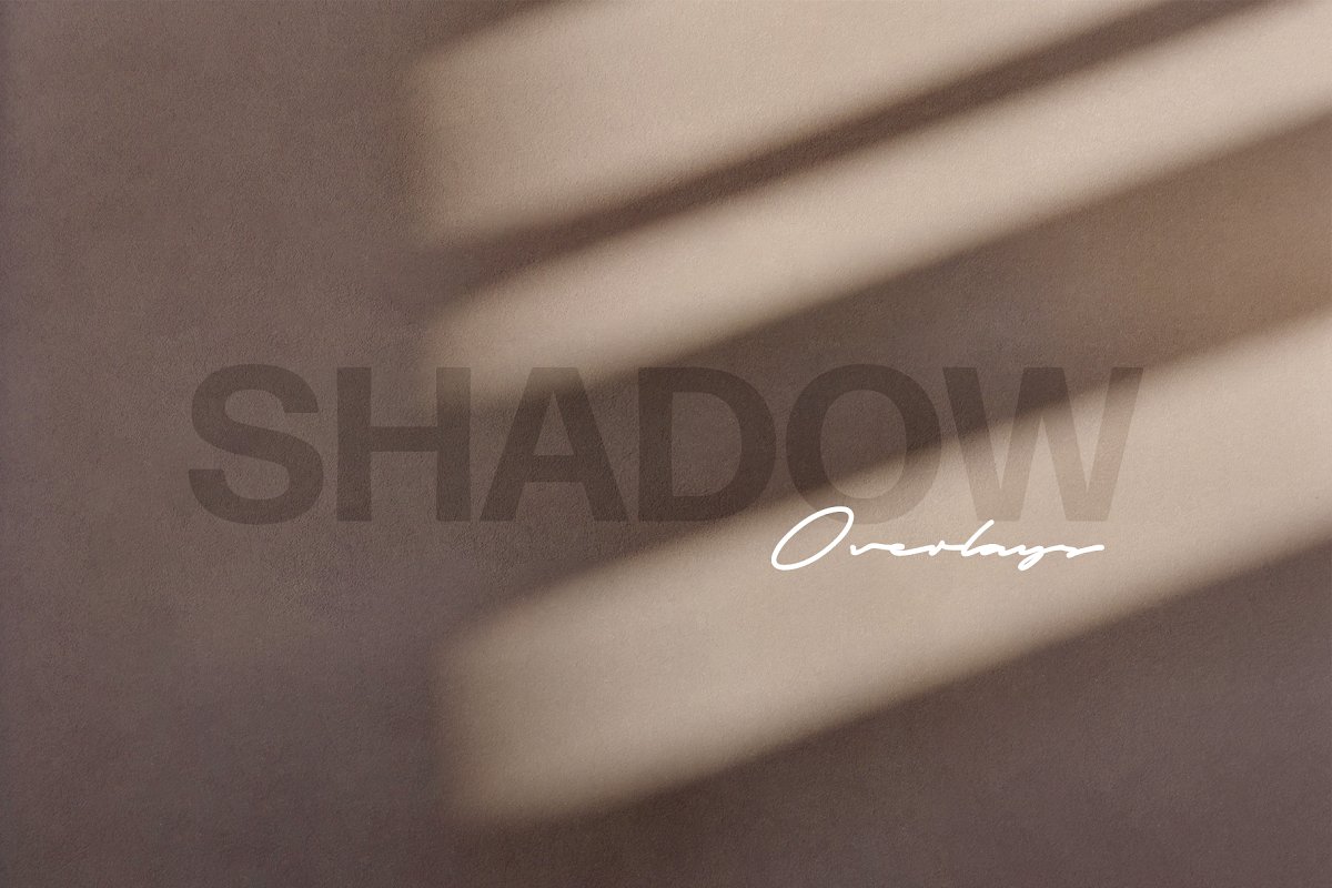 Shadow play photo overlays