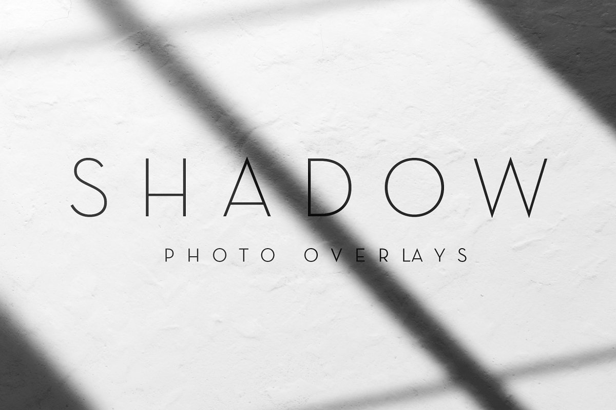 Shadow photo overlays