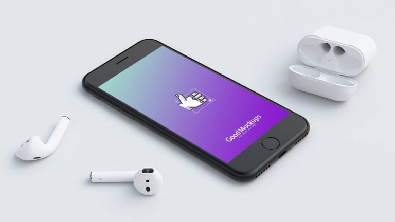 Download 15+ Inspiring Apple AirPods PSD Mockup Templates | Decolore.Net