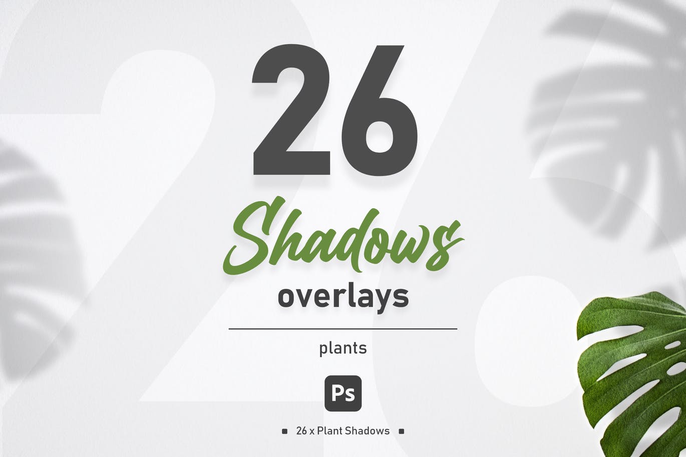 A bunch of shadow overlays