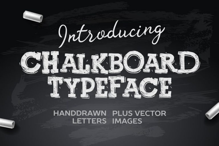 30+ Best Chalkboard Fonts for Your Design Projects