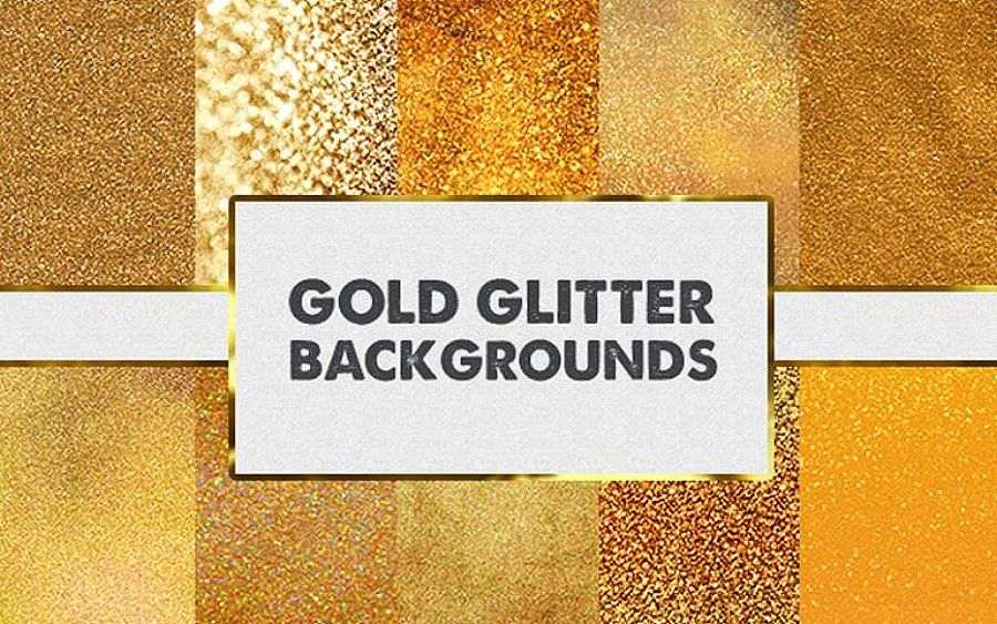 A free gold glitter backgrounds