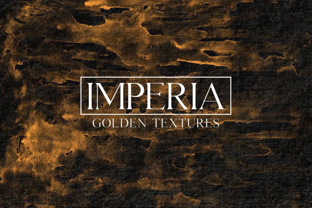 A golden textures set