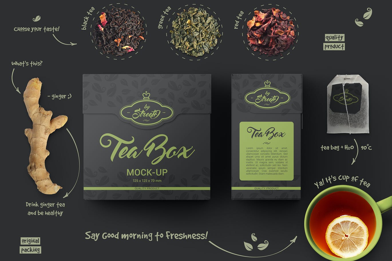 Download Free 35 Tea Branding Mockup Templates For Outstanding Business Decolore Net PSD Mockup Template