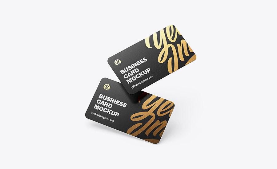 Download 25 Black Gold Business Card Mockup Templates Decolore Net PSD Mockup Templates