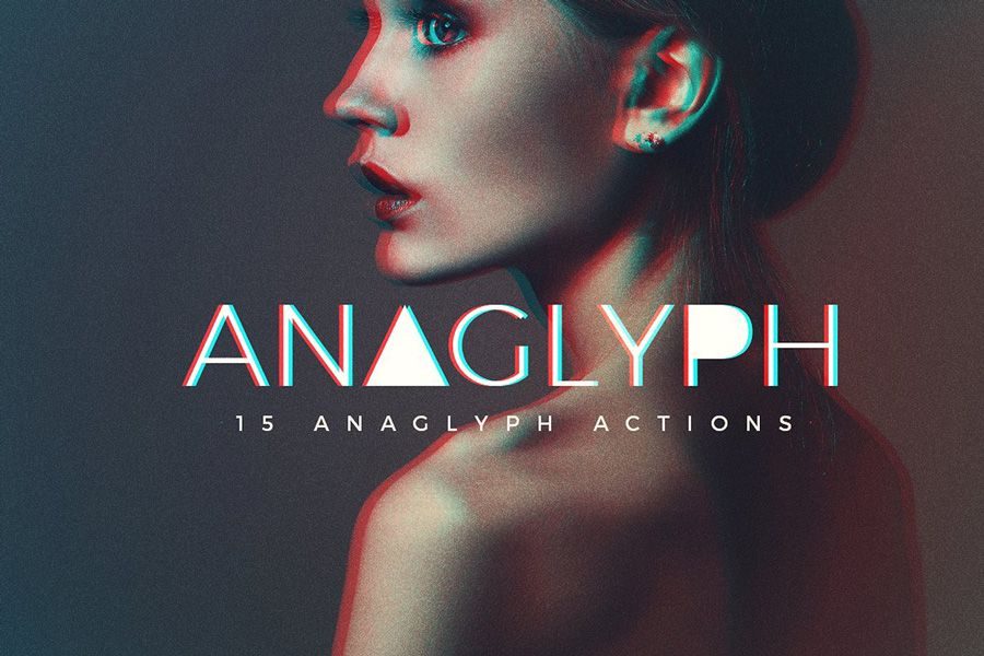 Fifteen free anaglyph photoshop actions