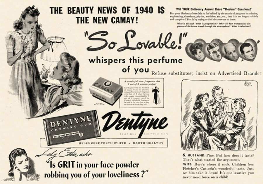 A free vintage cosmopolital photoshop brushes