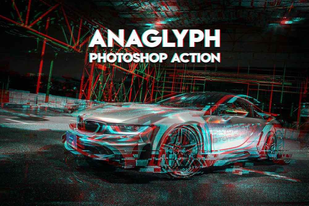 An amazing anaglyph photoshop action