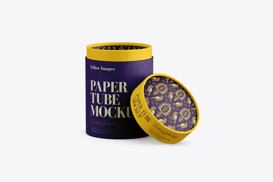 Download Free 40 Magnificent Paper Tube Psd Mockup Templates Decolore Net PSD Mockup Template
