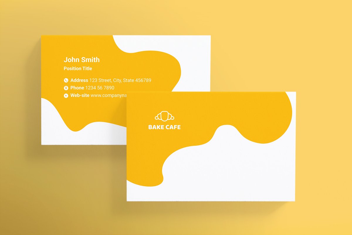 Yellow Bacery Business Card