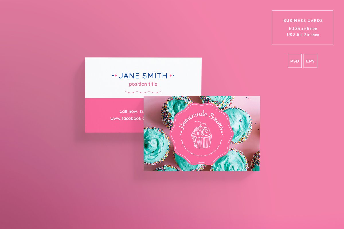 Homemade Sweets Business Card