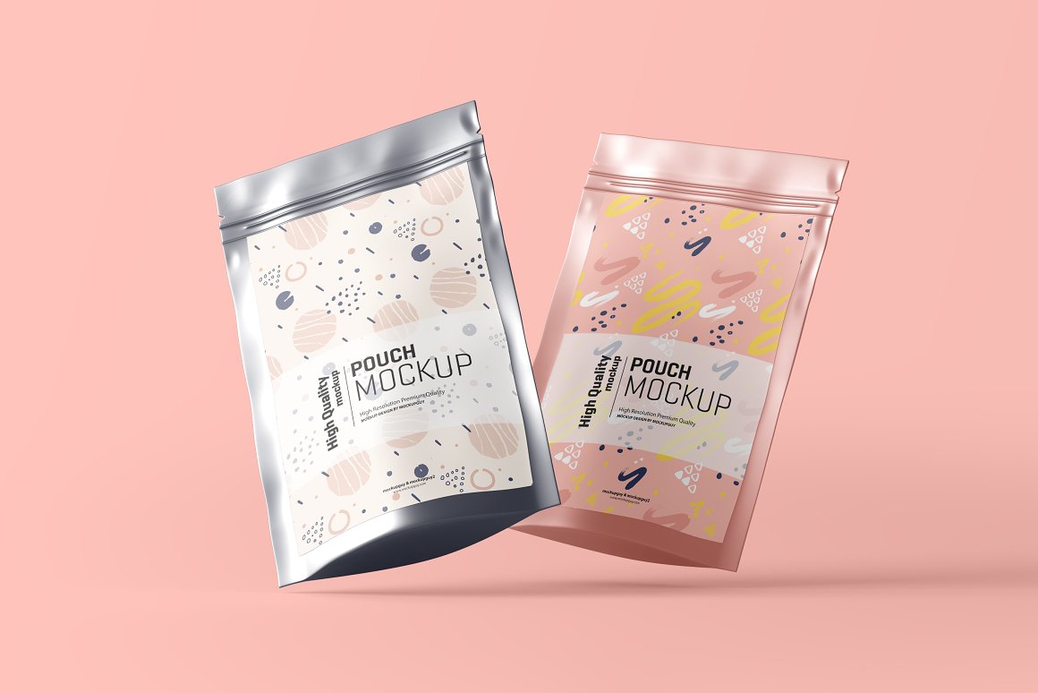 Download 55 Realistic Pouch Packaging Mockup Templates Decolore Net