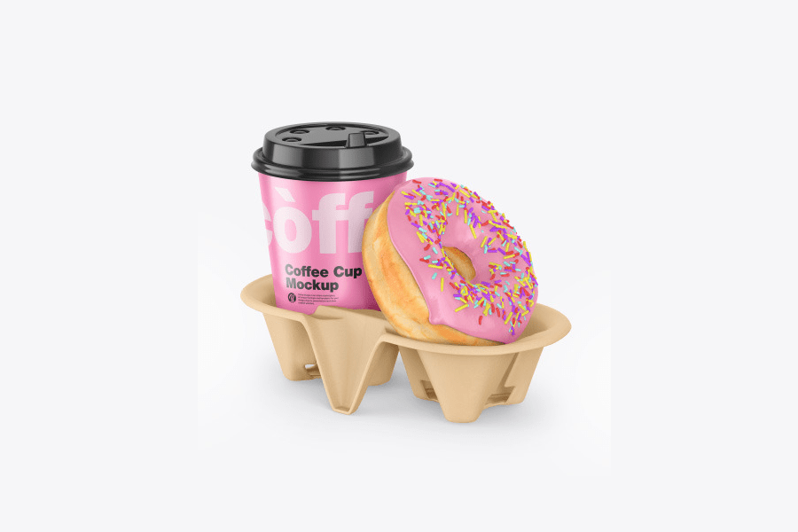 Download Yellowimages Mockups Coffee Cup With Sprinkles Psd