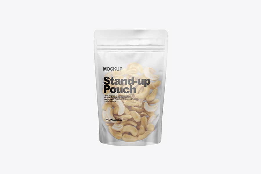 Free Paper Pouch Packaging Mockup Psd