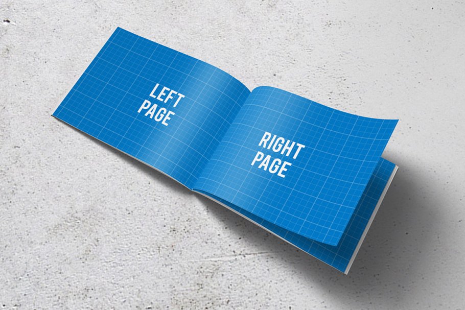 A4 brochure mockup templates