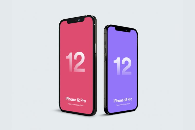 40+ Pretty iPhone 12 Mockup Templates [2020] | Decolore.Net