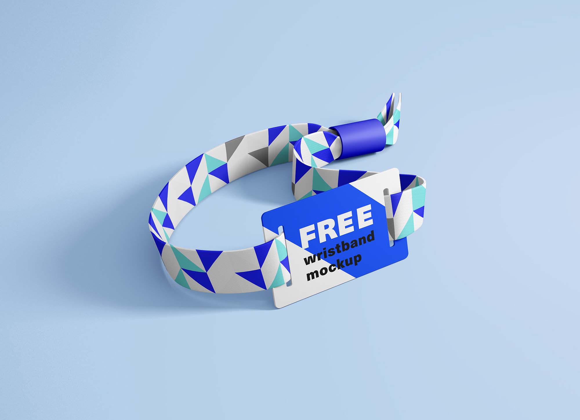 Free wristband mockup templates