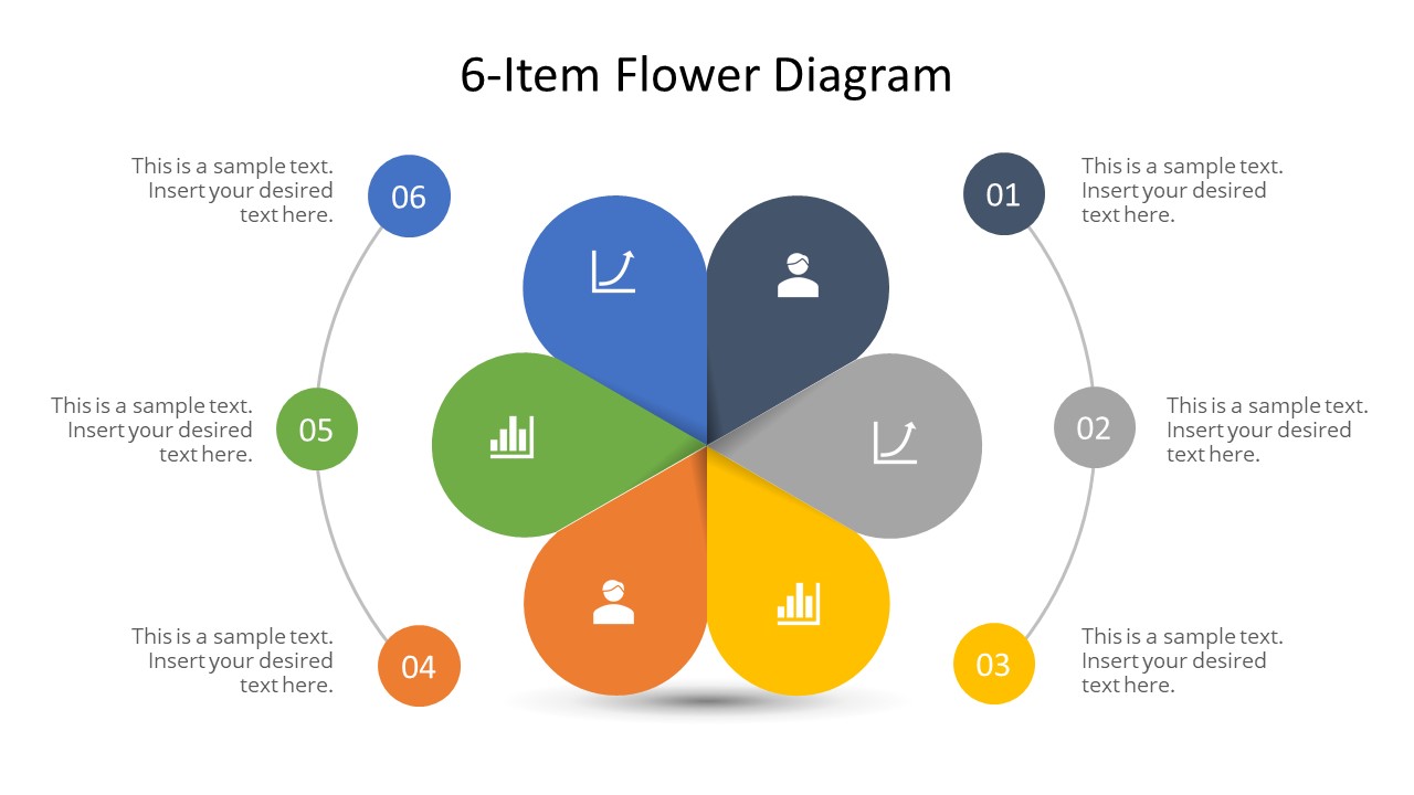 A flower infographic