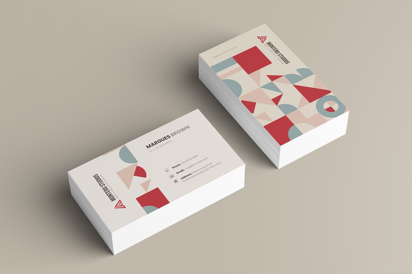 Simply business card template