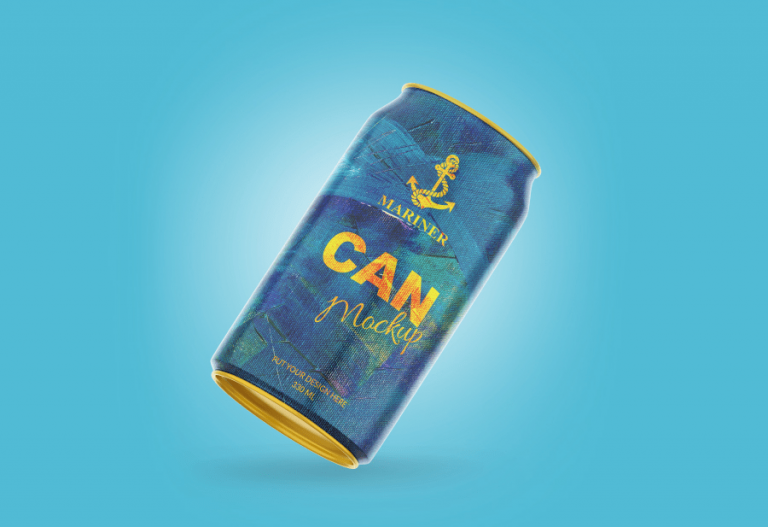 free can mockup cover