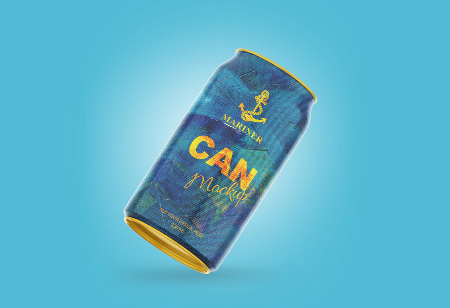 free can mockup cover