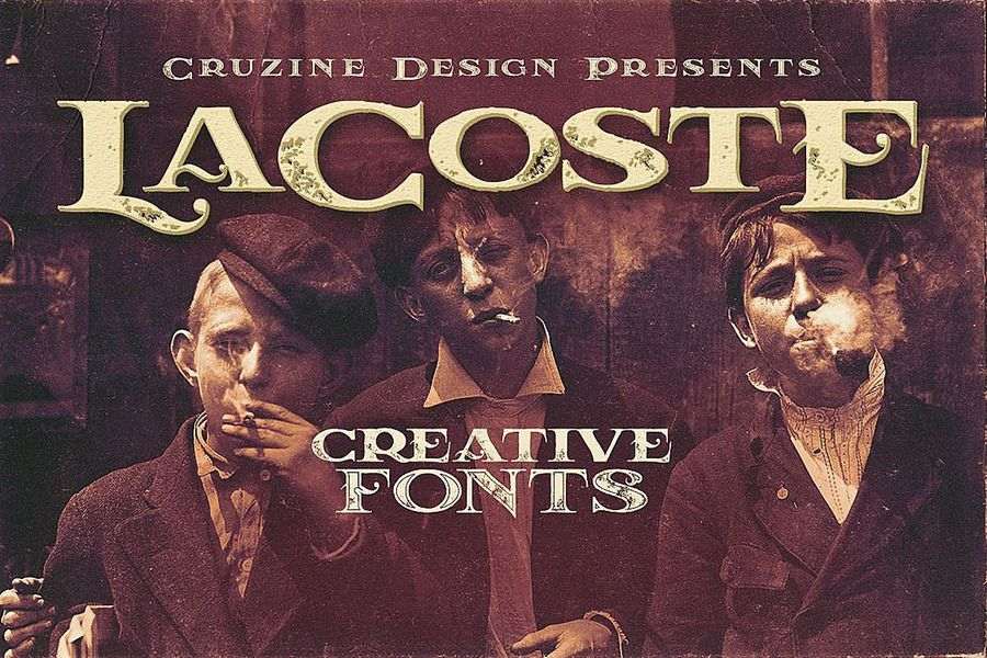 A creative old style fonts collection