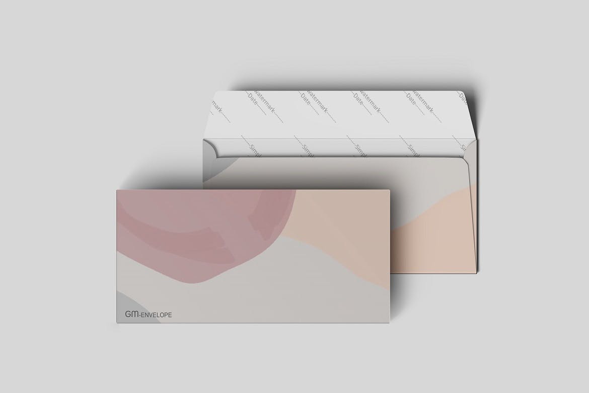 Envelope mockup templates