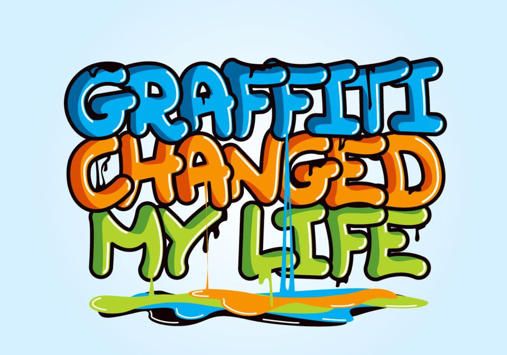 The free graffiti font