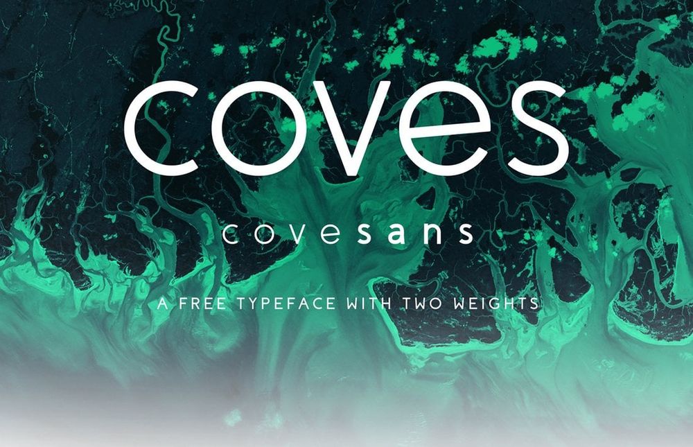 A free typeface with two weights