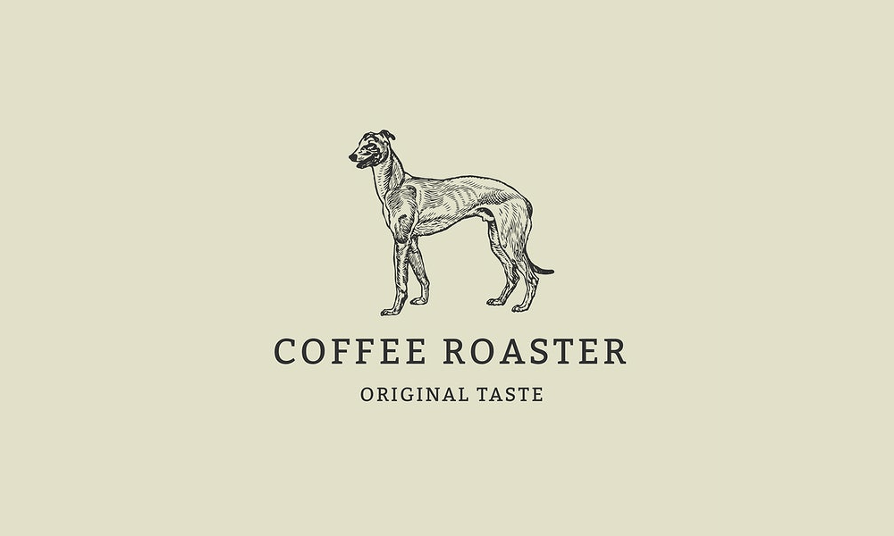 A coffee roaster logo for free