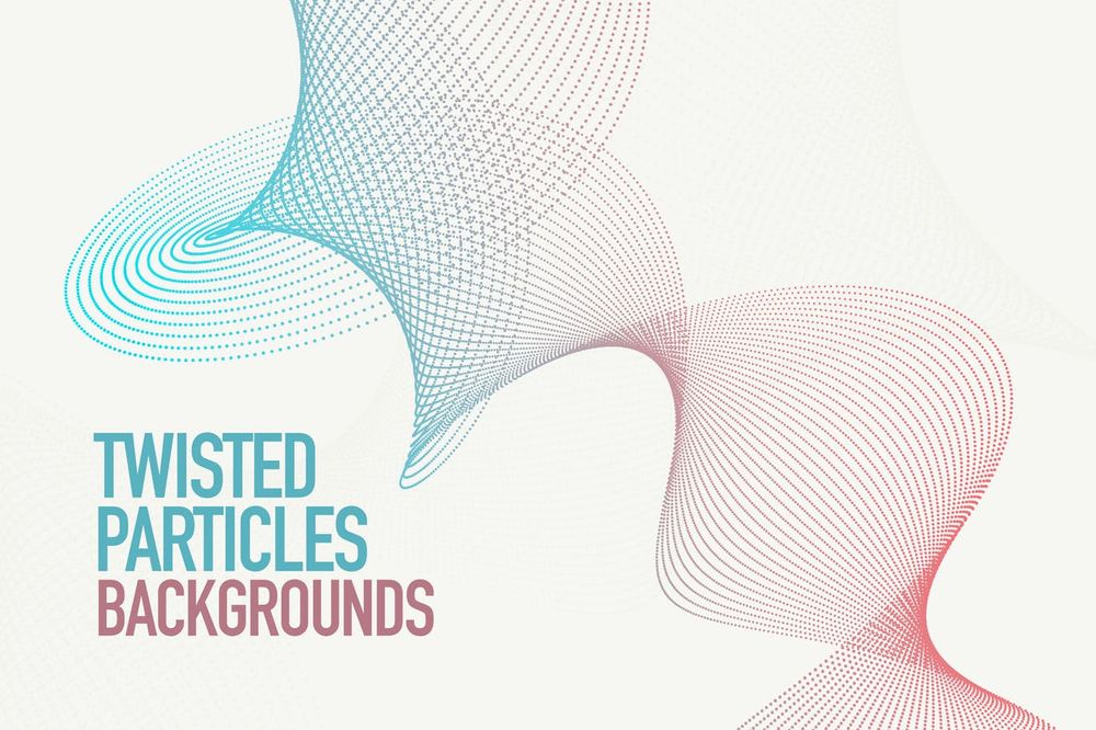 Twisted particles backgrounds