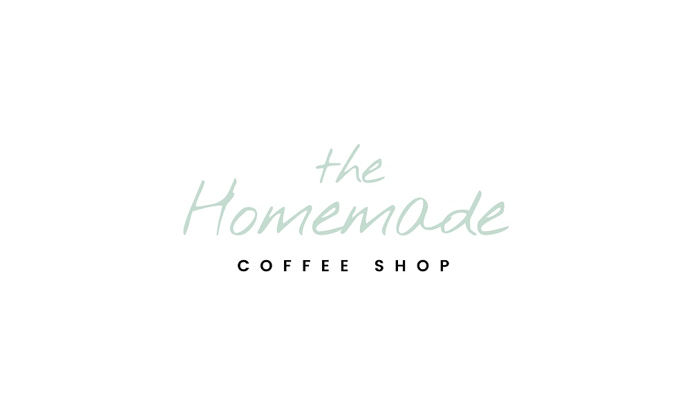 The homemade coffee shop logo free