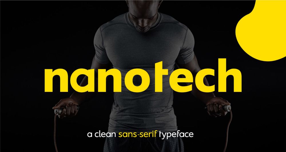 A free clean sans-serif typeface
