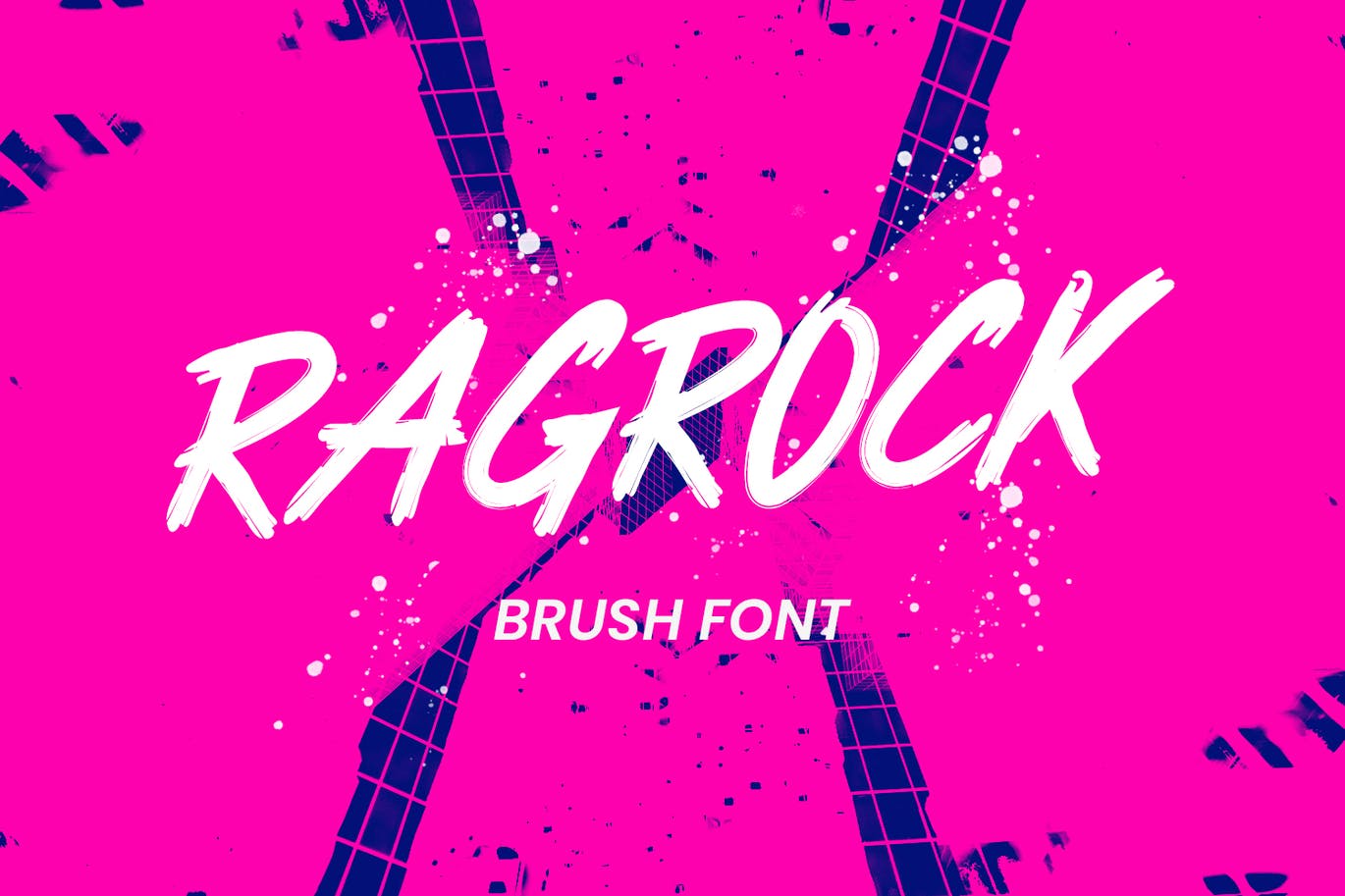A cool brush font