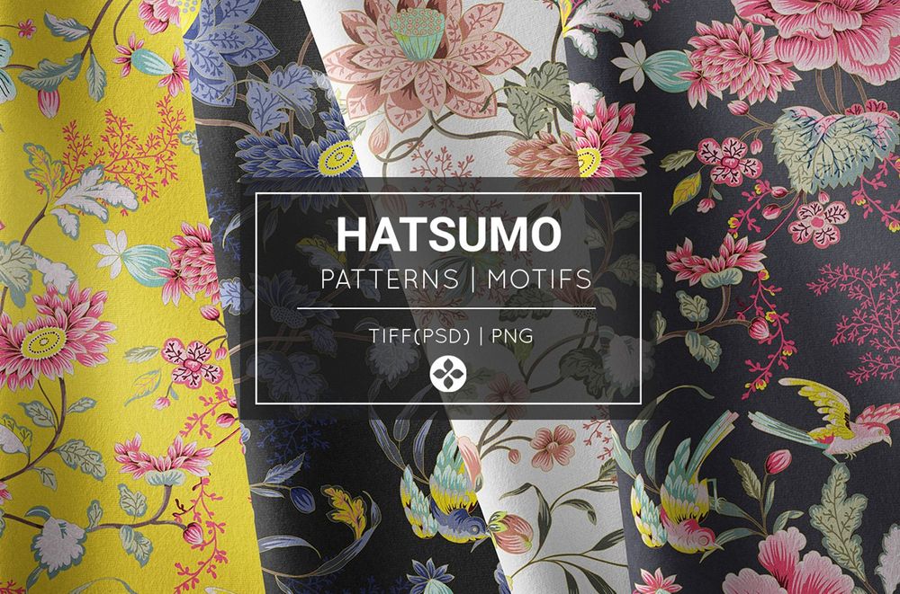 A hatsumo exquisite oriental patterns