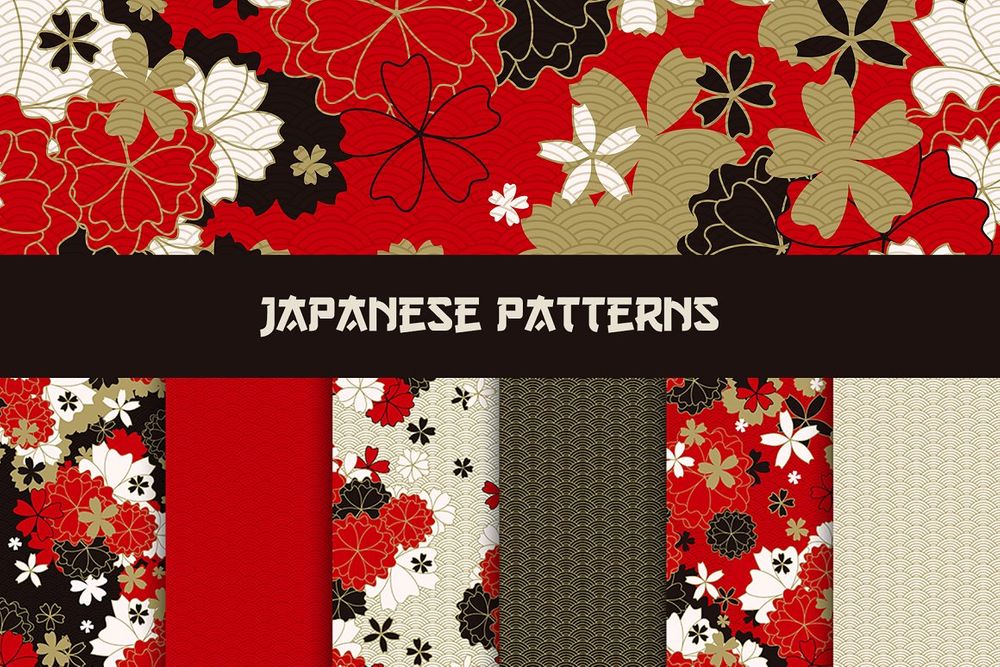 Japanese patterns collection