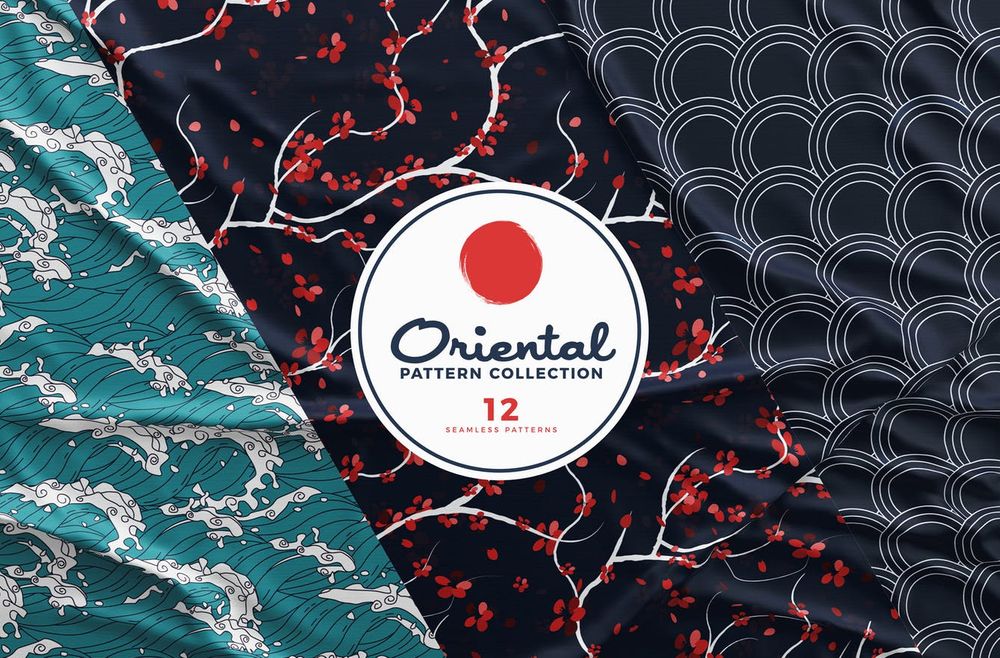 Oriental pattern collection