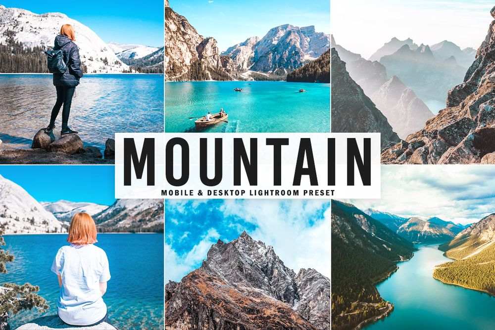 Free lightroom preset of mountains