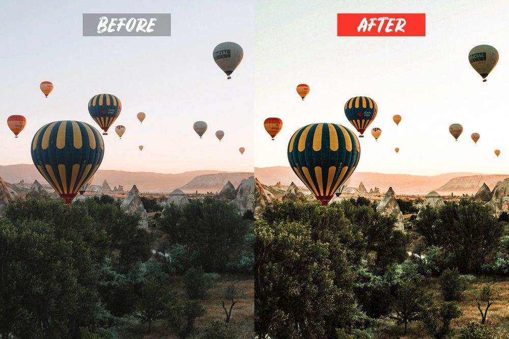 A travel lightroom presets