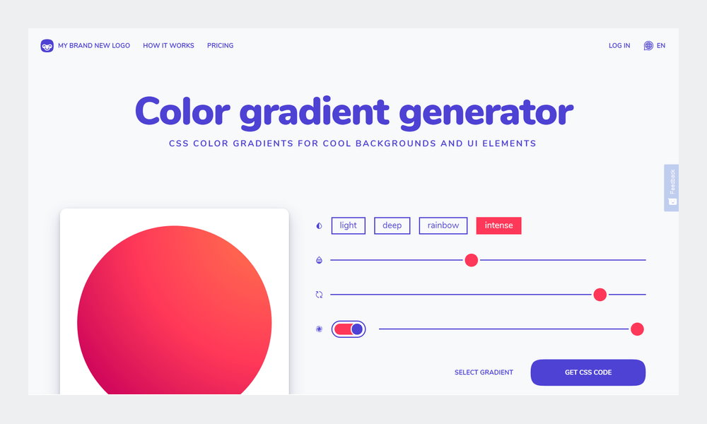 CSS color gradients for backgrounds