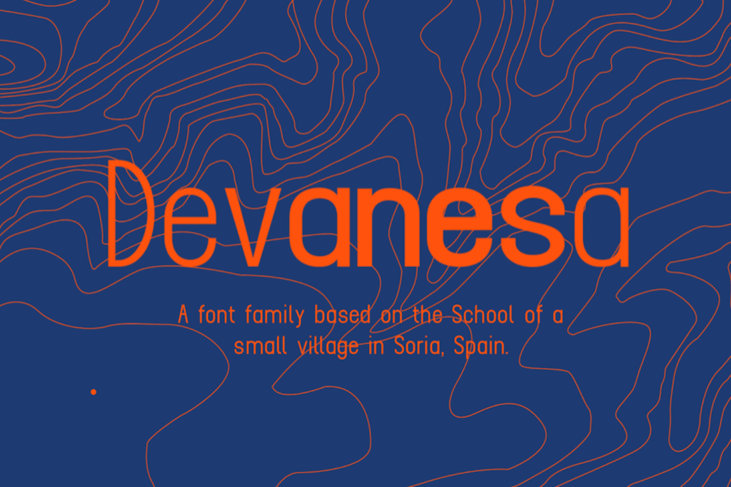 A free variable font family