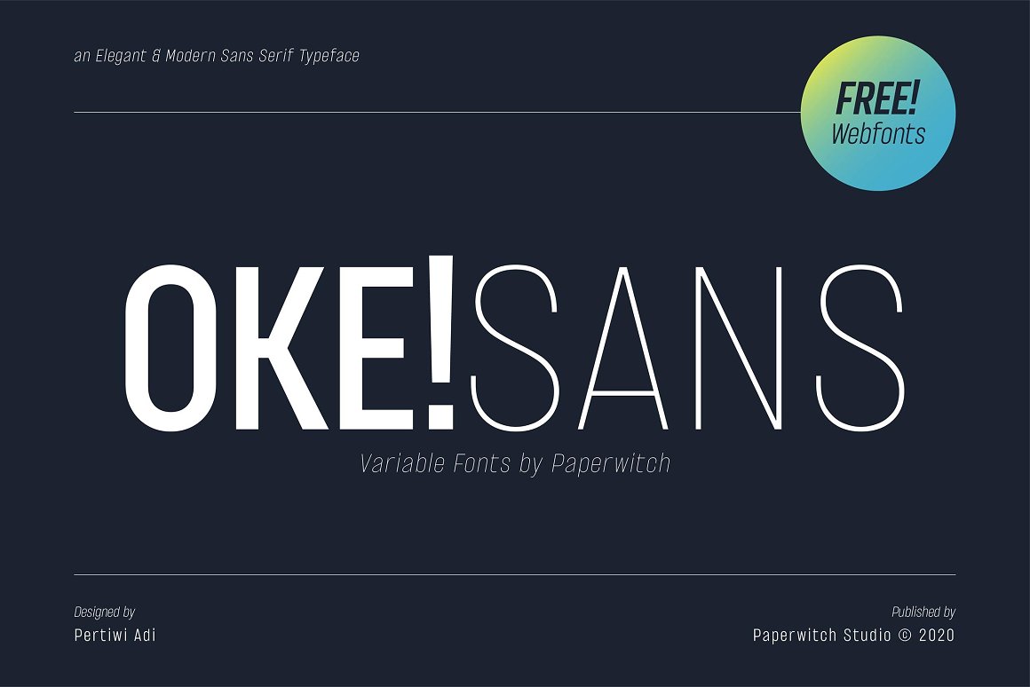 A variable font family
