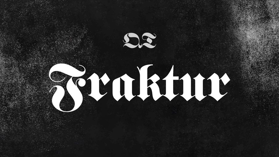 A free blackletter font